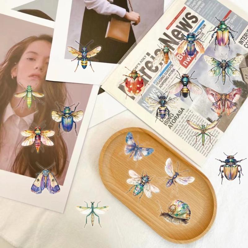 50 листов граффити наклеек наклейка для скрапбукинга наклейка на багаж наклейка насекомое акварельная наклейка для телефона ноутбука