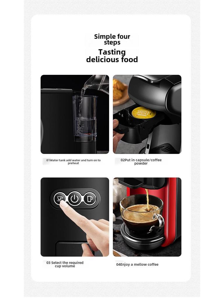 19-барная итальянская капсульная кофемашина для дома и офиса