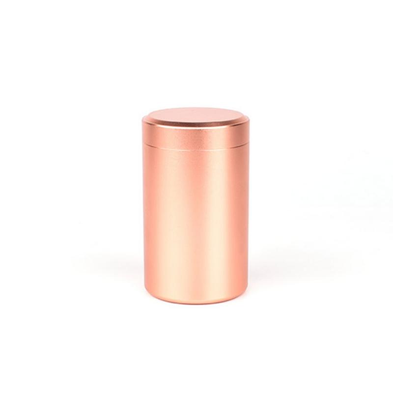 140ml Multi-Functional Mini Metal Cans Airtight Smell Proof Aluminum Stash Jar Storage Container Coffee Beans Box Pill Box