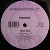 12inch Record KAMAR - I Need You KCT1004 Madhouse Record 1993 US Dance & Electronica Used