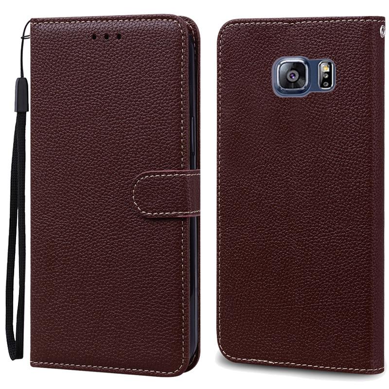 Чехол S6 Edge для Samsung Galaxy S6 Edge, чехол G925, кожаный флип-чехол-кошелек для Samsung S6, чехол S 6 edge, чехол G920, чехол-кошелек Fundas