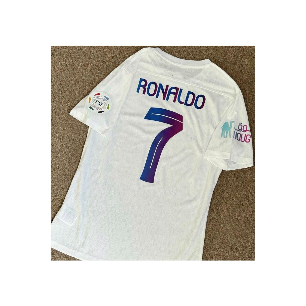 2023/24 New Season Cristiano Ronaldo Alternative Jersey (alnassrbeyaz)