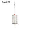 Basket Shrimp Catch Holder Food Feeding Aquarium Bait Feeder Fishing Lure Trap Fishing Bait Cage