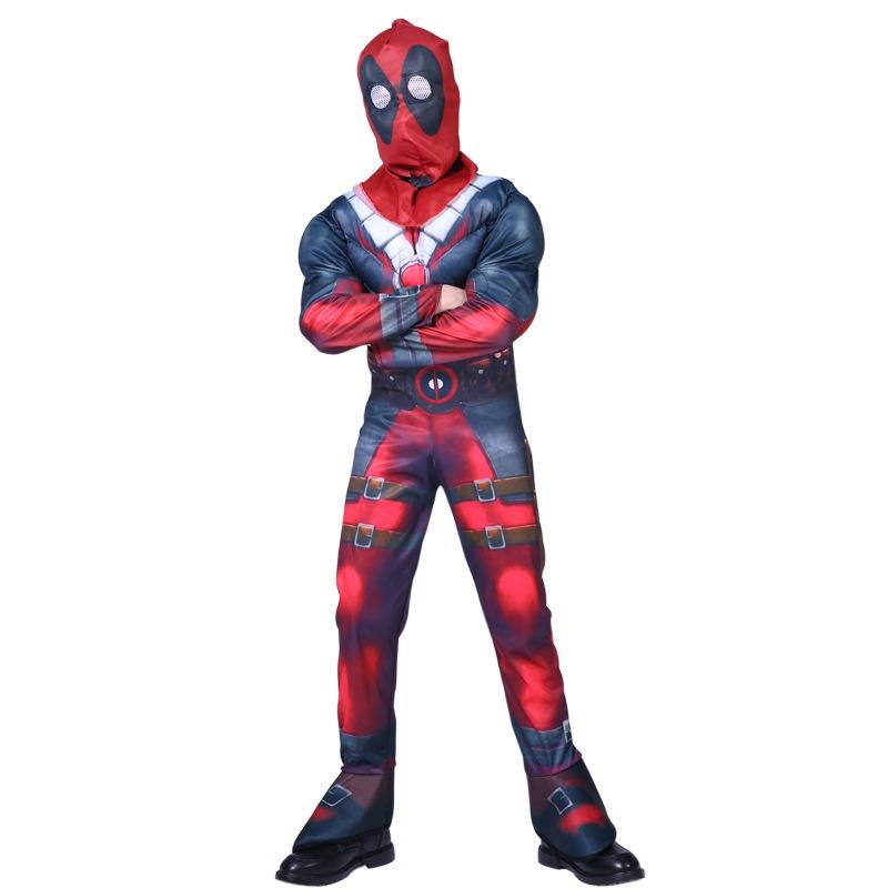 Детские костюмы Дэдпула маленькие дешевые костюмы для Хэллоуина аниме костюмы для сценических выступлений одежда героя