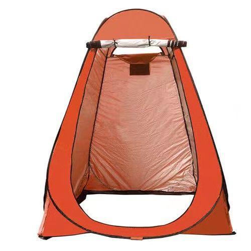 Уличная палатка для ванной, складная, утолщенная, серебряная, светонепроницаемая, портативная, для домашнего использования, простой туалет, холодостойкая, теплая