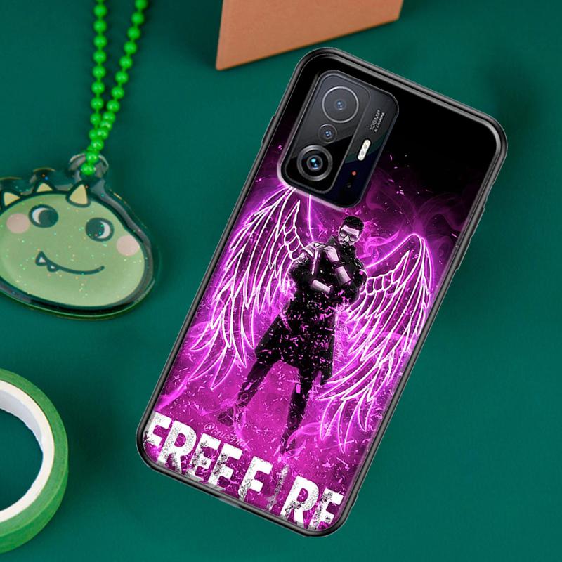 Чехол Free Fire Game для POCO F5 X5 X3 Pro X4 F4 GT F3 M5s C40, чехол для Xiaomi 13 12 Lite 11T 12T Pro 12X