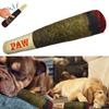 Lifelike Green Cigar Dog Toy Crafted From Premium Plush For Happy Pets
