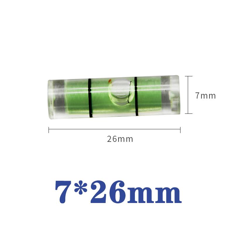 Высокоточный мини-пузырьковый уровень с монтажными отверстиями Центрирующий стержень Стержень из углеродного волокна Аксессуары для уровня