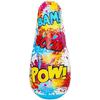 Inflatable Punching Bag - BESTWAY - Bop Bag Comic Blast - 1.19 M - Multicolor - PVC