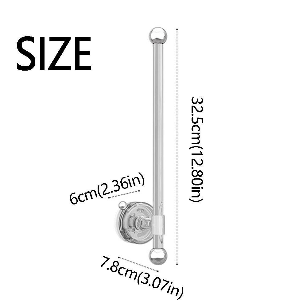 Держатель для бумажных полотенец на присоске, настенный, многоразовый, настенный держатель для рулонов, без перфорации, экономящий место