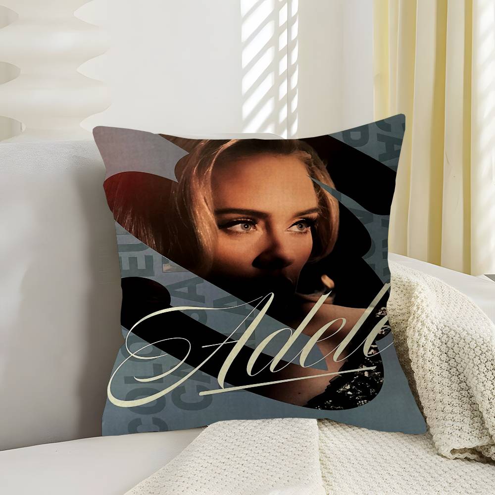 Hot Classic Singer A-Adele Maple Design Cushion Cover Happy Autumn Harvest Decor Holiday Decorati Pillow Cover