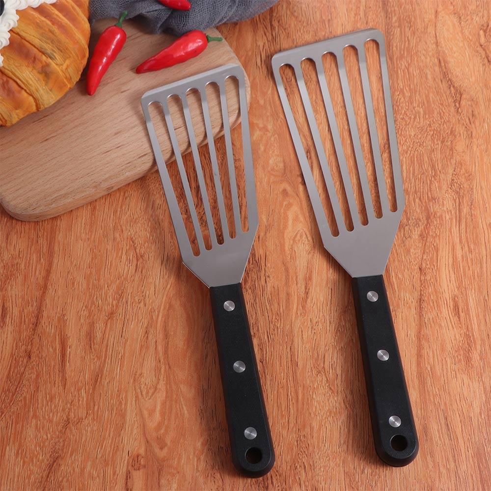 Slotted Fish Spatula Stainless Steel Frying Shovel Multi-Purpose Steak Tuner Egg