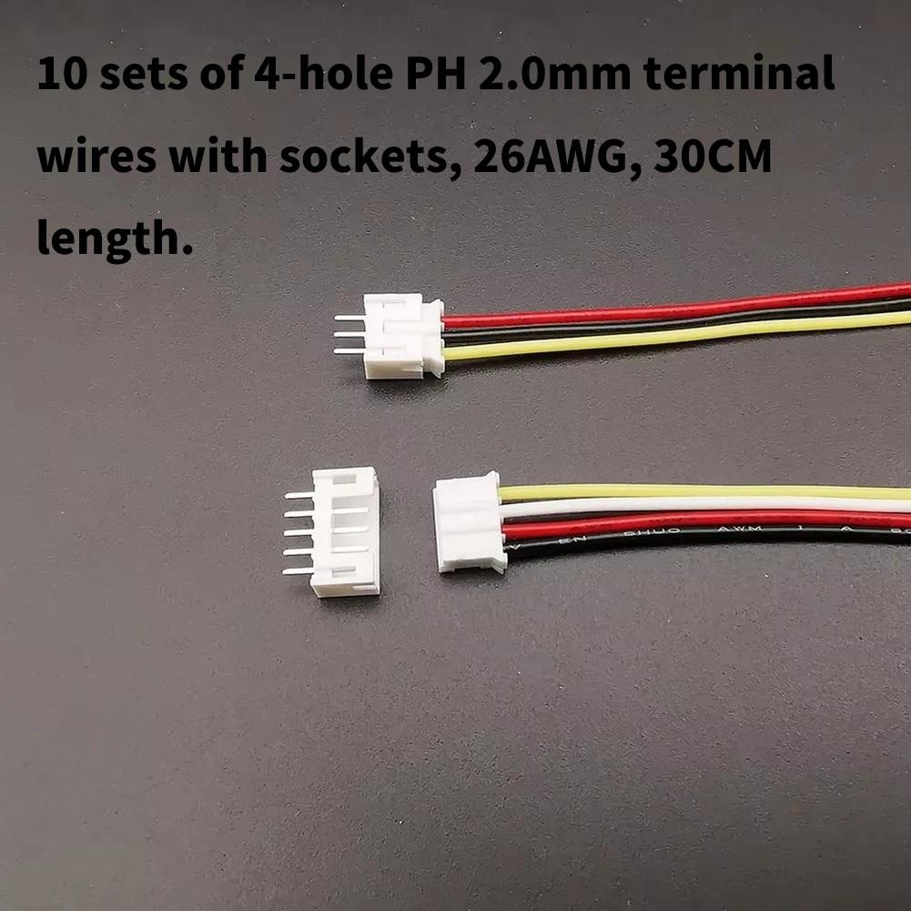 Компактный разъем жгута проводов с шагом PH2.0 мм, от 2P до 10P, с кабелем 26AWG для удобного подключения и отключения