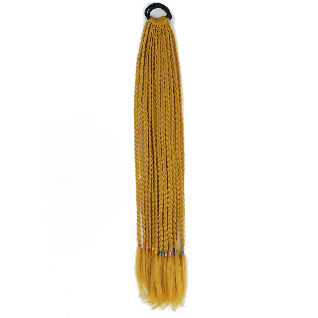 Синтетические цветные косички для наращивания волос резинки радужные косички парики аксессуары для женщин девочек вечеринка косплей праздничный наряд