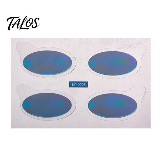 Патчи для теней Talos, Самоклеящиеся быстрые наклейки для макияжа, Водонепроницаемые блестящие накладные для фестиваля, вечеринки, выпускного