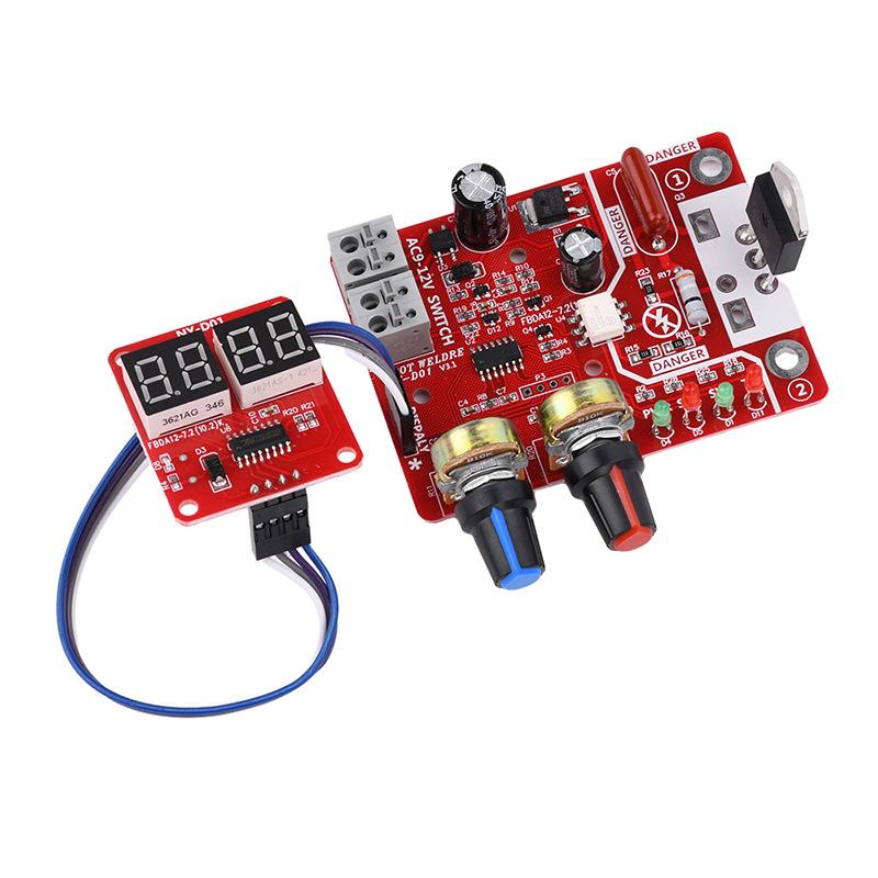 NY-D01 40A Digital Pulse Spot Welder Control Board with Time Adjustment