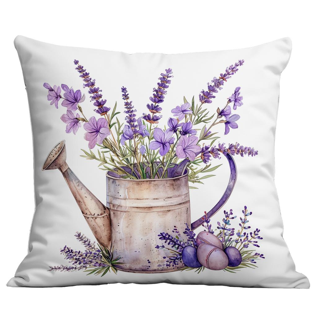 New Easter Lavender Pillow Case Home Living Room Sofa Cushion Pillow Case