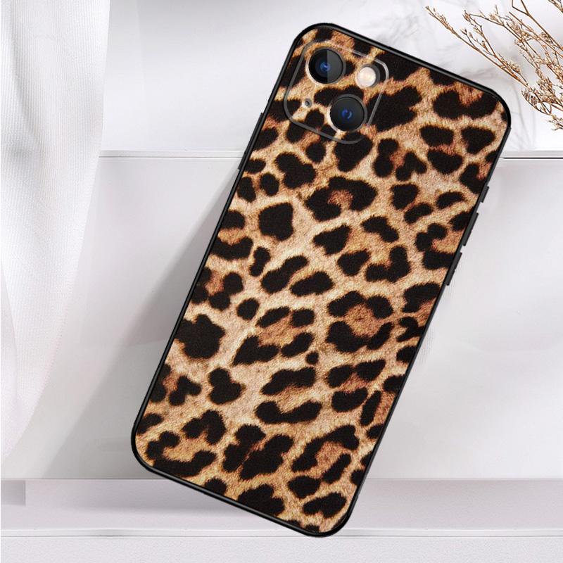 Ударопрочный чехол с принтом африканского леопарда для iPhone 17 16 Pro Max 11 14 15 Plus 12 13 Mini 16e 17 Air Чехол для телефона