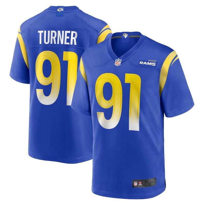 2026 NFL Rams Second Generation Embroidered Short Sleeve Jersey Football Game Shirt
