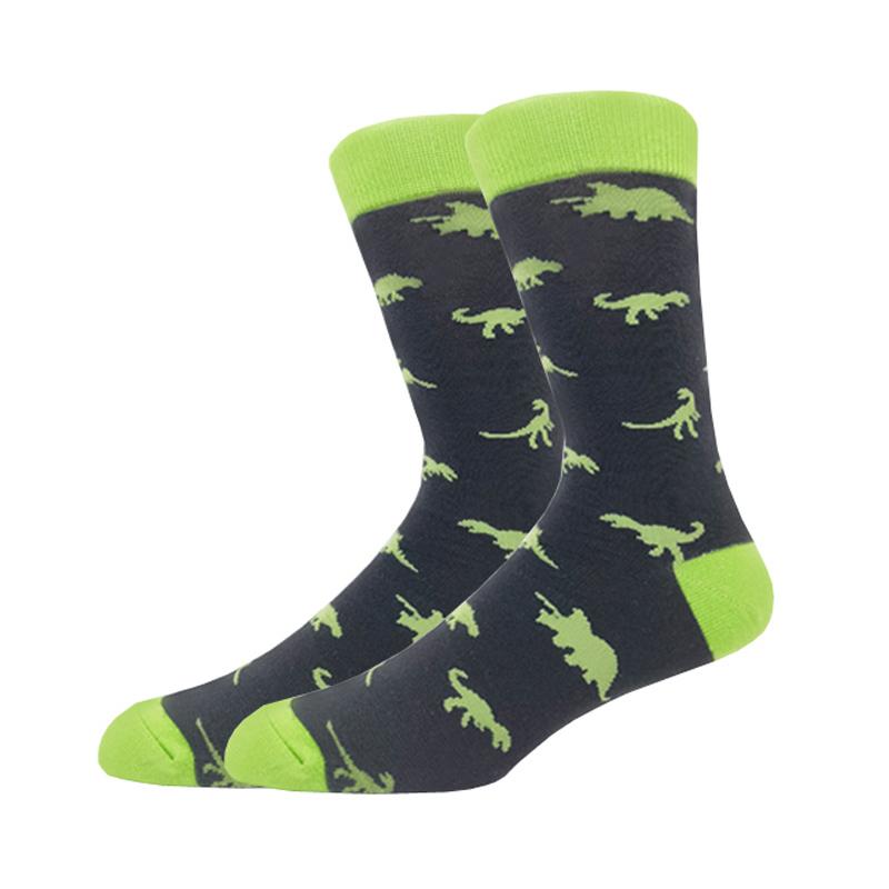 Мужская мода осень-зима носки для скейтборда Happy Creative пингвин дельфин акула коала носки новинка команда смешные мужские носки