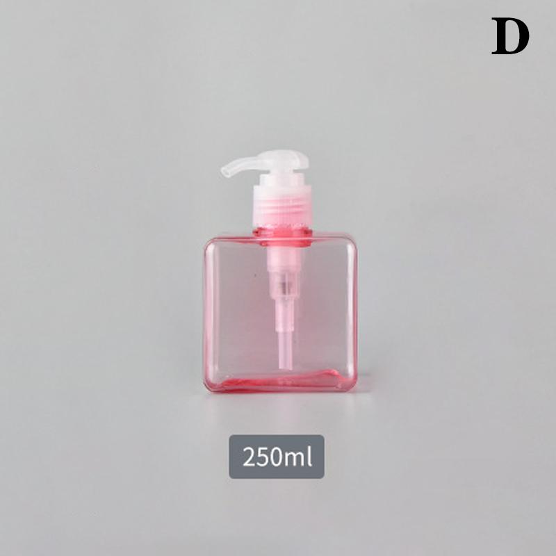 Многоразовый квадратный шампунь гель для душа пустые бутылки с дозатором шампунь кондиционер гель для тела дозатор для ванной комнаты отеля