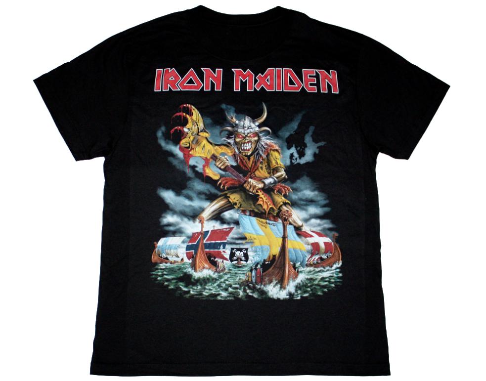Iron Maiden Scandinavian Assault Black Unisex T-Shirt