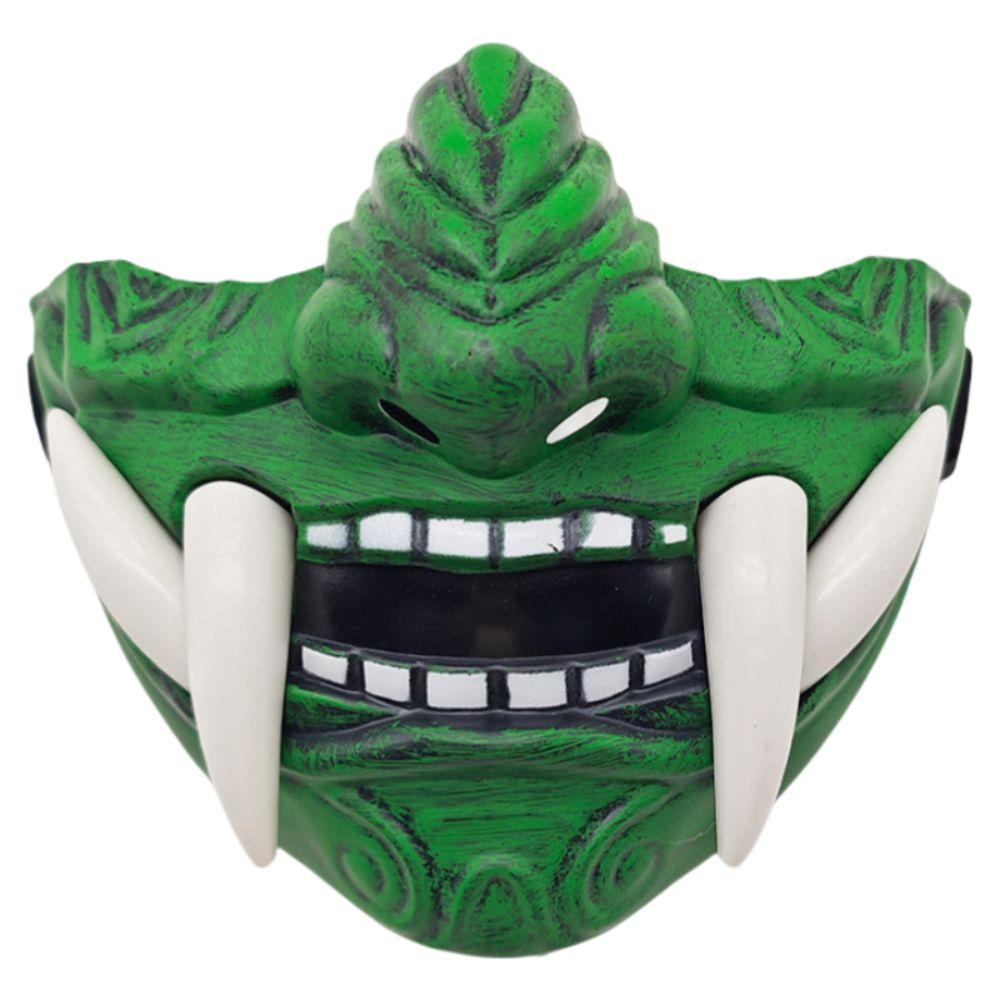 Fierce Teeth Halloween Cosplay Masks Realistic Fang Mask  Clothing Accessories