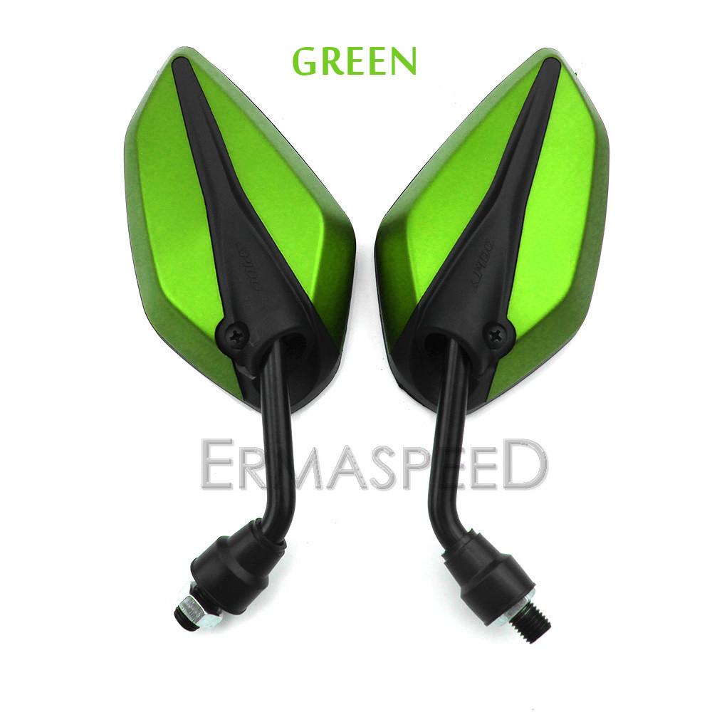 1 пара модных универсальных зеркал заднего вида для мотоцикла и скутера в форме листа, переднее и боковое зеркало заднего вида для мотоцикла, электронного велосипеда