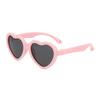 New Fashion Kids Sunglasses Heart-shaped Baby Sunglasses Sunshade Children Silicone Polarized Sunglasses 23070