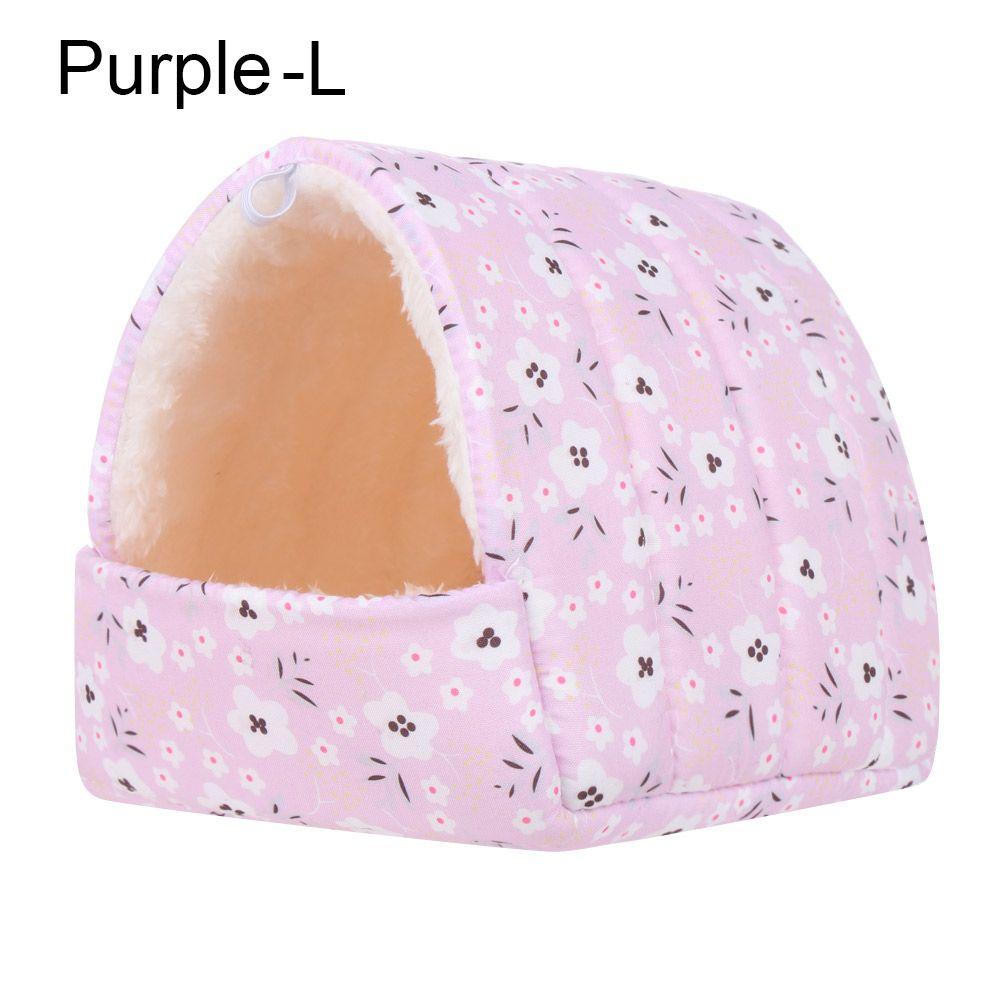 Зимний удобный кролик, белка, хомяк, дом, морская свинка, гнездо, спальная кровать для маленьких животных, теплый коврик