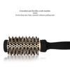 5 Sizes Professional High Temperature Resistant Aluminum Tube Ceramic Comb Round Comb For Blow Dry Salon Styling Tools