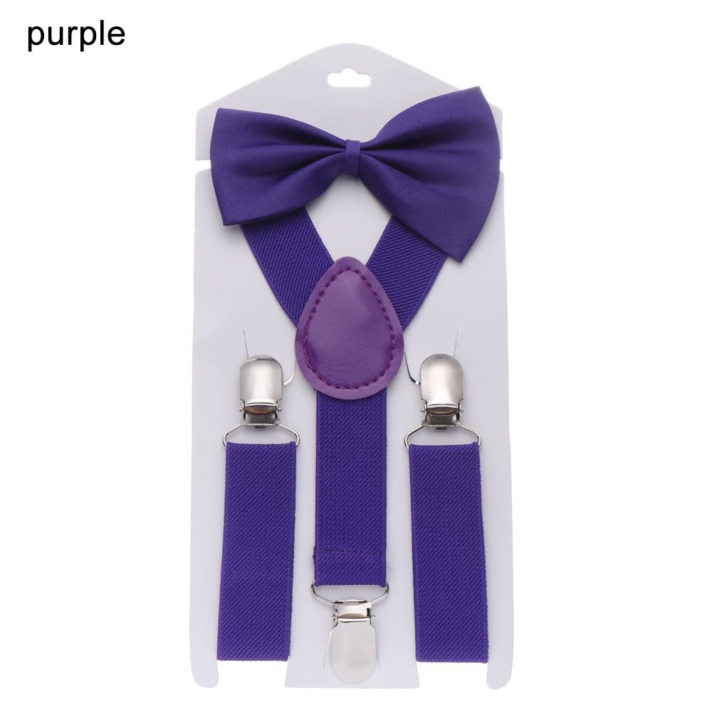 Модные детские свадебные платья подтяжки для детей мальчиков девочек с бабочкой регулируемые ремни аксессуары