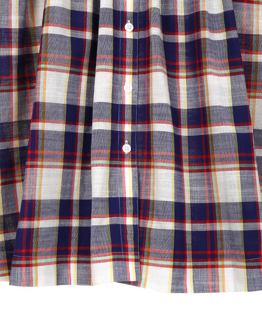 Хлопковое платье-рубашка в клетку мадрас от BROOKS BROTHERS (много) (Bbdzwm68227Es)