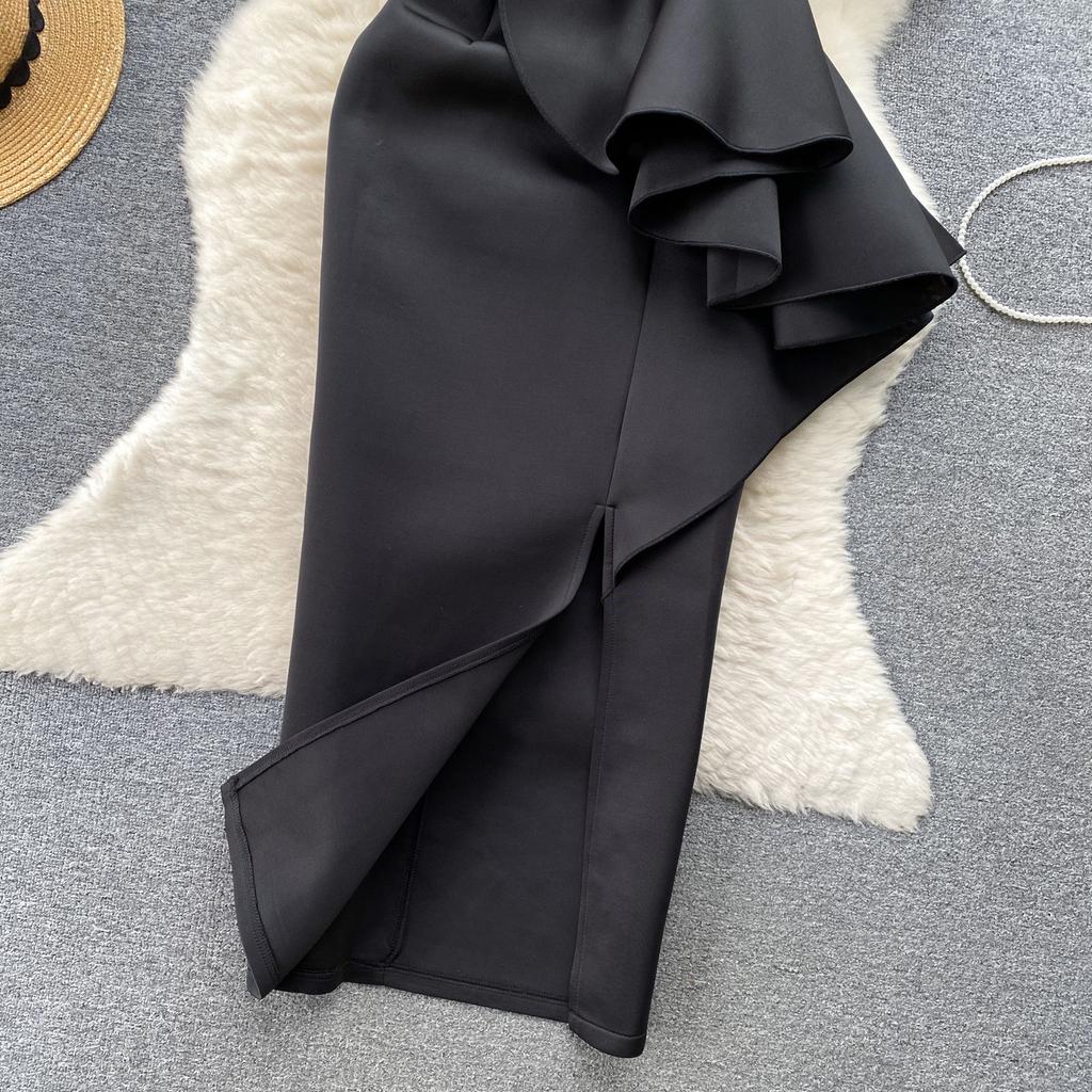 Роскошные элегантные дизайнерские платья с V-образным вырезом, вечернее платье с пайетками, женское облегающее платье Y2k до середины голени, отделка бисером