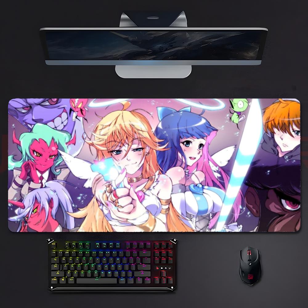 Anime Bold PPanty Stocking With Garterbelt Mouse Pad Mousepad Large Gaming Lockedge Thickened Pc Table Desk Mat