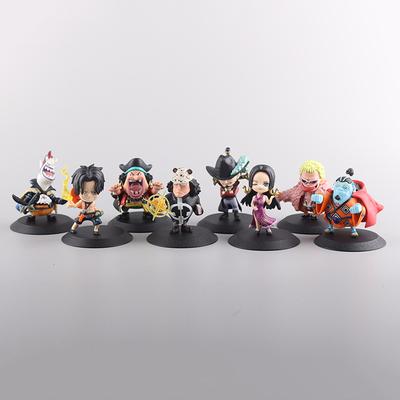 Аниме One Piece Фигурки Модели Куклы Игрушки Милый Луффи Семь Воинов Моря Эйс Боа Хэнкок Джинбе Коллекционные Игрушки