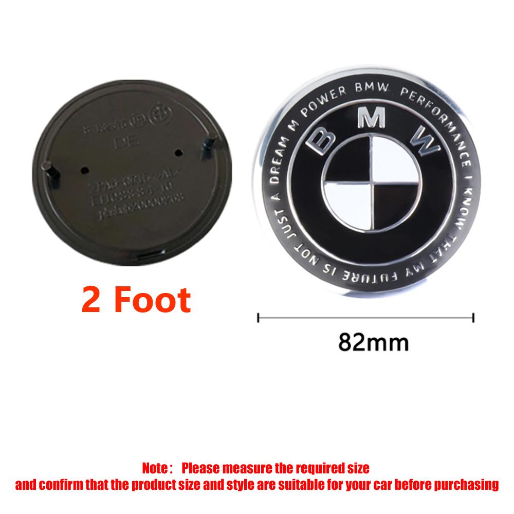 Car Wheel Center Cover Hubcaps Steering Wheel Badge Front Hood Emblem Rear Logo Decoration For BMW M M3 M5 X2 F01 F20 F10 X5 E36 RXDMV1