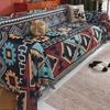 Living Room Funda Sofa Chenille Hawaii Ethnic Style Sofa Throw Blankets All-season Camping Picnic Sofa Cover