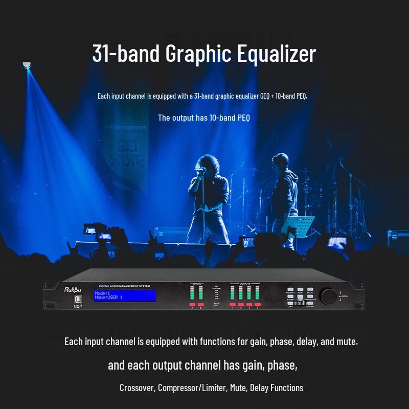 Runpu Professional Conference Audio Video Processor (CN version)