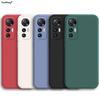 Для Xiaomi 12 Lite Чехол для Xiaomi Mi 12 13 11 Lite 11T Чехол Funda Soft Оригинальный жидкий силиконовый бампер для Xiaomi 12 Lite