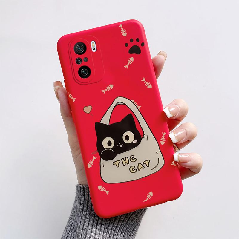 Чехол для Xiaomi POCO F3 Чехол POCO F3 5G Милый Бабочка Астронавт Мультяшный Мягкий Силиконовый Чехол для Телефона Для Poco F3 GT PocoF3 Fundas