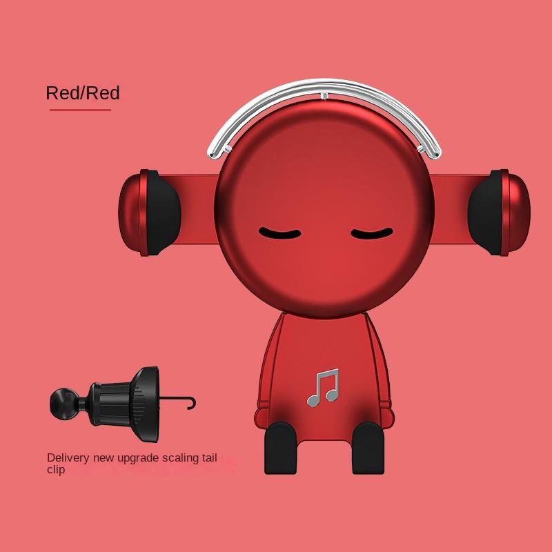 Автомобильный держатель для мобильного телефона Новый автомобильный держатель для навигации с гравитационным креплением на вентиляционное отверстие Многофункциональный автомобильный держатель для мобильного телефона Универсальный тип