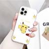 JP37 Пикачу Покемон Прозрачный чехол для Samsung A04 A14 A23 M33 M53 Realme 10 9 C35 C55 VIVO Y02 X80 Infinix Hot 30 Note 11 Tecno Spark 8P Pro