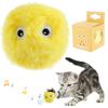 Cat Interactive Ball Smart Pet Cat Toys Plush Electric Catnip Training Toy Kitten Touch Sounding Pet Product Squeak Toy Ball