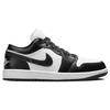Jordan Air Jordan 1 Износостойкие Нескользящие Низкие Винтажные Баскетбольные Кроссовки Женские Черно-Белые DC0774-101(Команда181-)