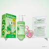 Veganifect Green Barley LHA Gel Cleanser 205ml Troll Collaboration Project (+4 Toner Pads, Troll Heart Key Ring)