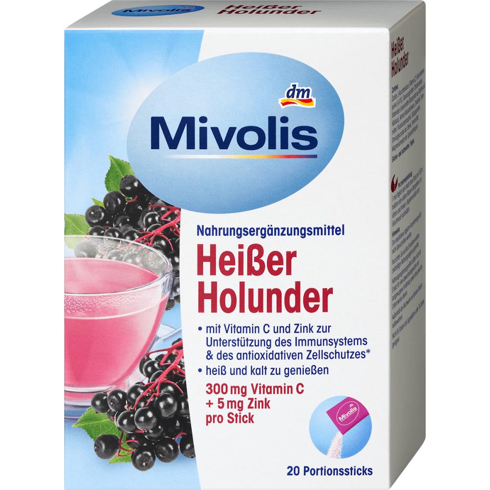 DM Mivolis Горячий гранулированный чай с бузиной 20 шт.
