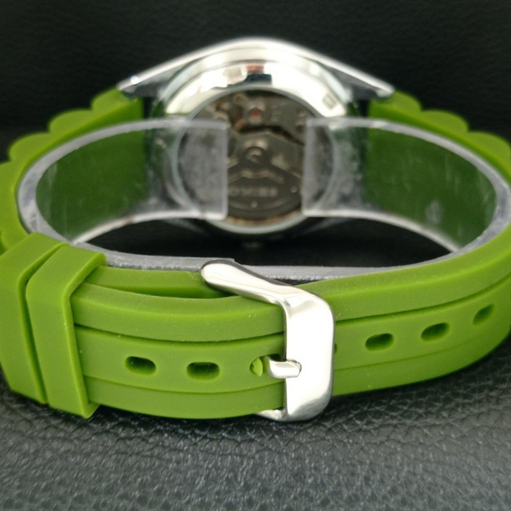 ОТРЕСТАВРИРОВАННЫЕ ВИНТАЖНЫЕ МУЖСКИЕ АВТОМАТИЧЕСКИЕ ЧАСЫ SEIKO 6309A ЯПОНИЯ ЗЕЛЕНЫЙ ЦИФЕРБЛАТ a443201-1
