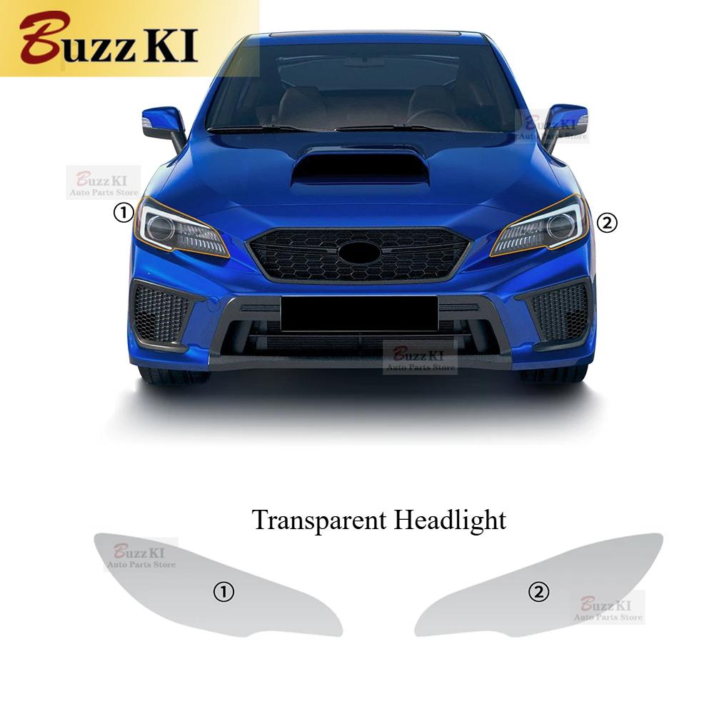For Subaru WRX 2018 Headlight Film TPU Rearview Mirror Transparent Protective Film Scratch Resistant Sticker