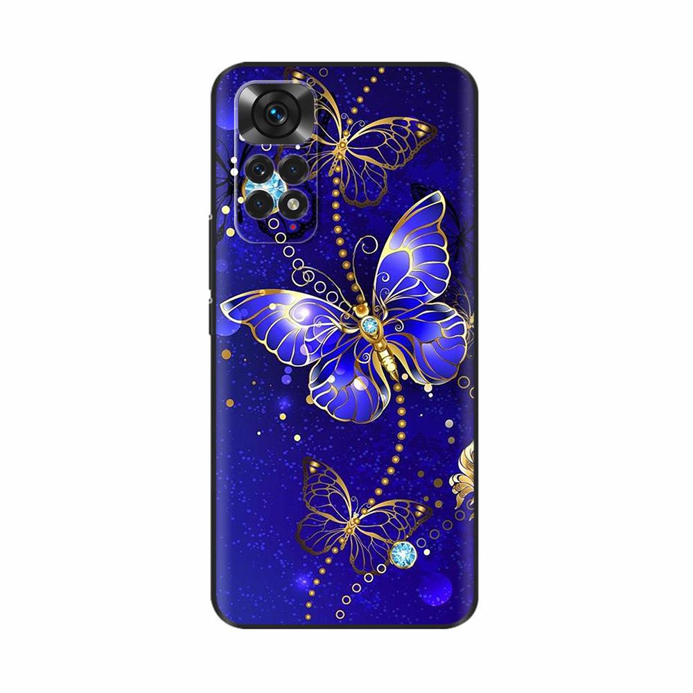 Чехол для Xiaomi Redmi Note 11 Note 11S, новый модный окрашенный чехол, мягкий ТПУ, ударопрочный чехол для телефона для Redmi Note 11s Note11
